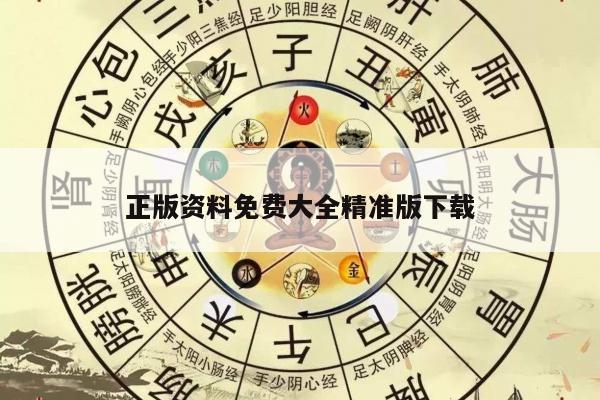正版资料免费大全精准版下载